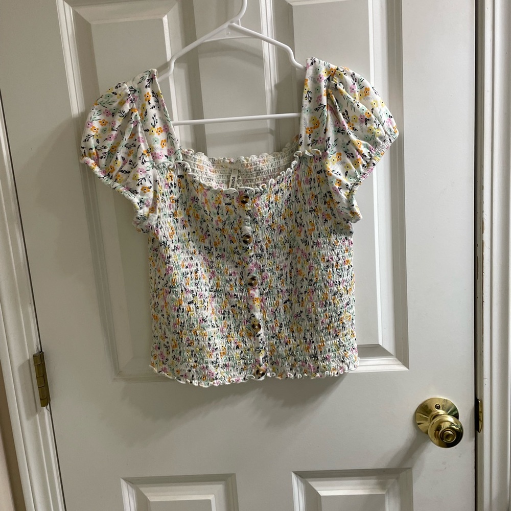 Mudd Floral Shirt